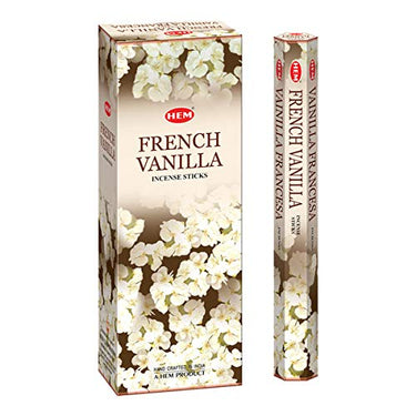 SAUM 6er Pack 20 Steck Französische Vanille - Feld von sechs 20 Steck Rohre, 120 Stäbe Gesamt - Saum Weihrauch im Sale